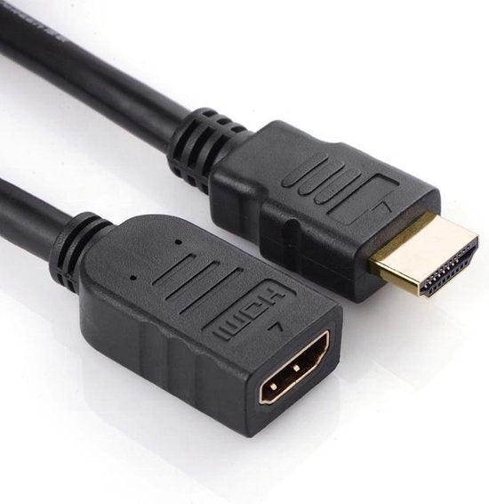 GarpexÂ® HDMI-Verlängerungskabel - HDMI-Stecker auf HDMI-Buchse Adapter - 4K 30Hz Ultra HD - 30cm