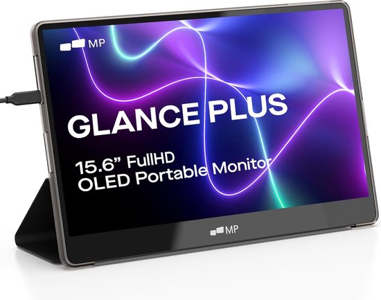 Mobile Pixels – OLED – Glance Plus – 15,6-Zoll-Laptop-Monitor mit Klapphülle