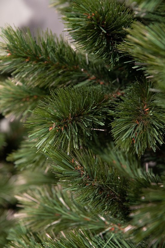 Triumph Tree Tsuga Weihnachtsbaum – Volles und natürliches Aussehen mit 1502 Zweigen – Weihnachtsdekoration für den Innenbereich – Kunstbaum, einfach und schnell aufstellbar – Grün, H 260 x Ø 160 cm