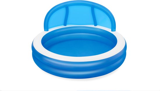 Bestway – Schwimmbecken – mit – Überdachung – „Sommertage“ – 241 × 140 – cm