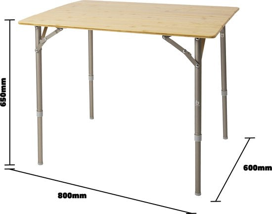 Bo-Camp – Urban Outdoor – Tisch – Suffolk – 80 x 60 cm