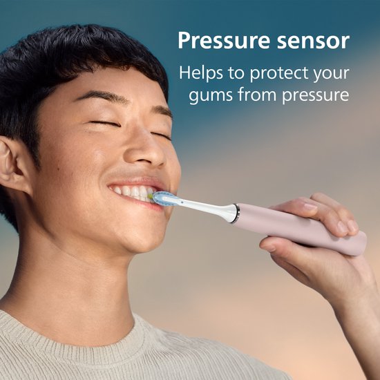 Philips Sonicare DiamondClean 9000 – Elektrische Zahnbürste – Hellrosa – Ladeglas – HX9911/29