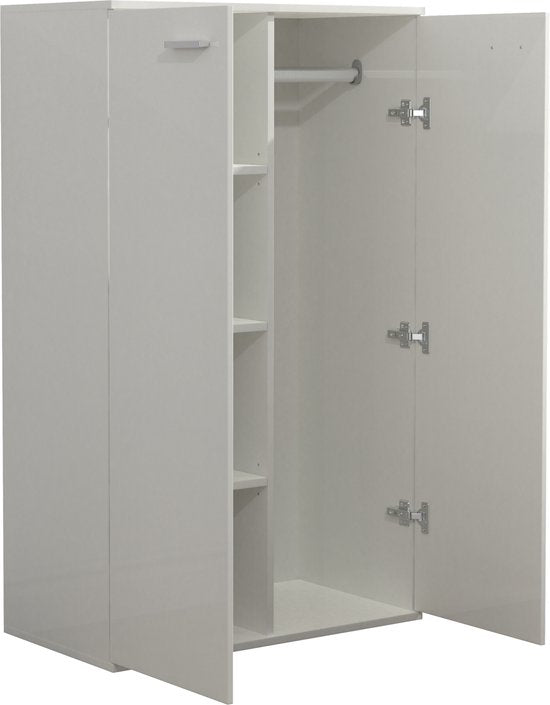 Kinderkleiderschrank - Einlegeböden und Hängeteil - 120 cm hoch