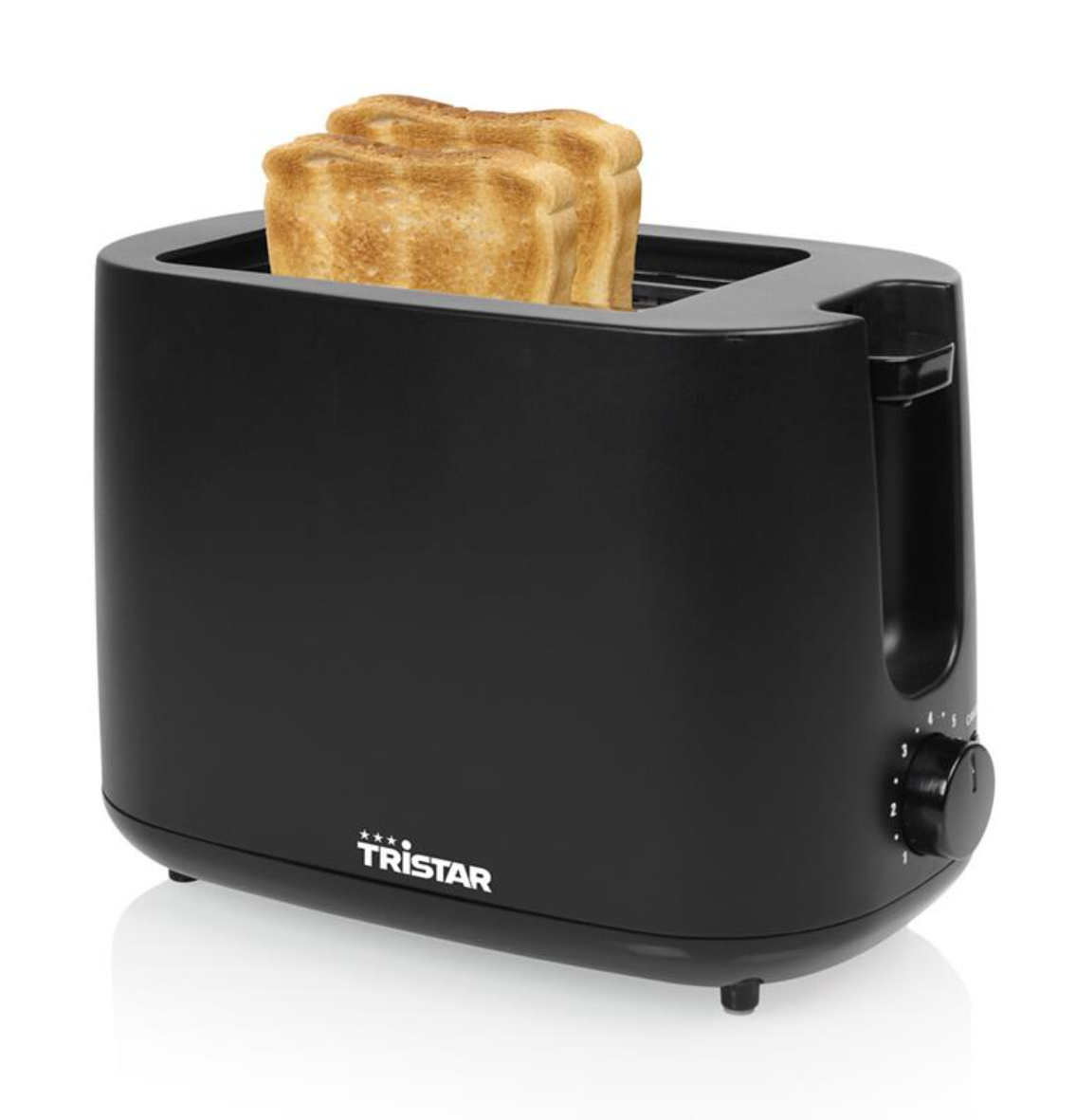 Tristar BR-1064KL Toaster – 2 Schlitze – 750 W – 7 Bräunungsstufen – Kunststoff