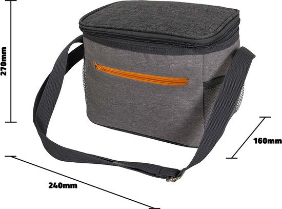 Bo-Camp – Kühltasche – Grau – 10 Liter