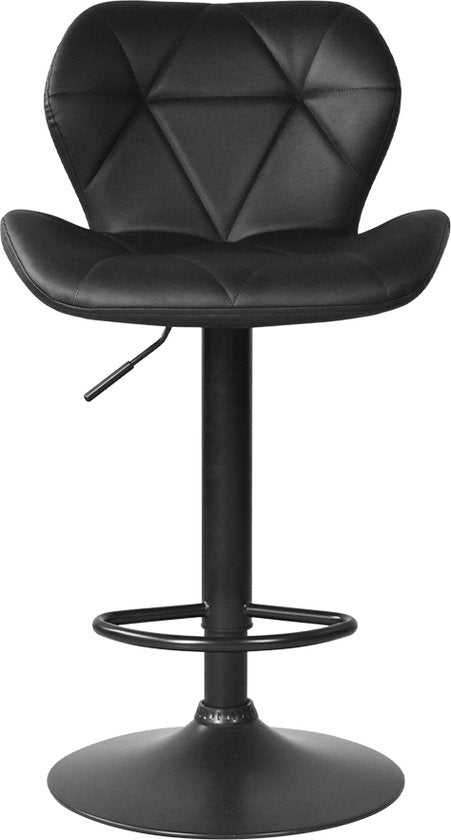 VDD Set aus 2 schwarzen Barhockern - 48x120 cm