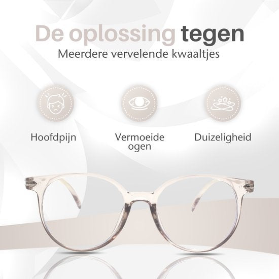 LC Eyewear Computerbrille - Blaulichtbrille - Blaulichtbrille - Displaybrille - Unisex - Transparent