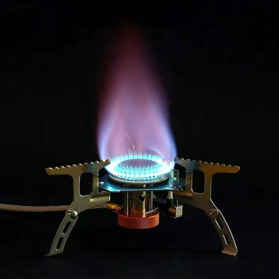 Ever Trex Gasbrenner - Campingkocher - Propan - Butan - 3500W - Auf Gas - 1 Gruben - Notfall - Notfallpaket - Campinggas - Gasfeuer