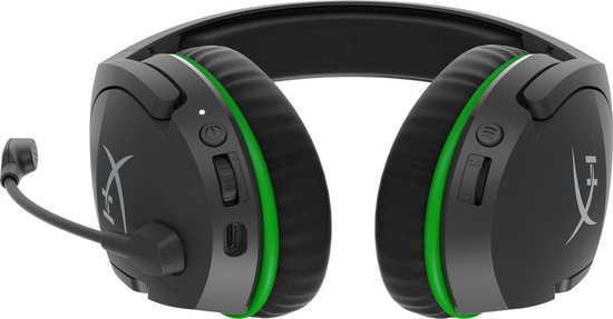 HyperX Cloud Stinger Core Wireless Gaming Headset - Schwarz Grün - Xbox Serie X|S/Xbox One