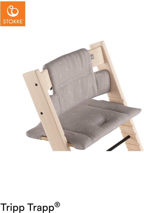 Stokke® Tripp Trapp® Klassisches Babykissen – Icon Grau