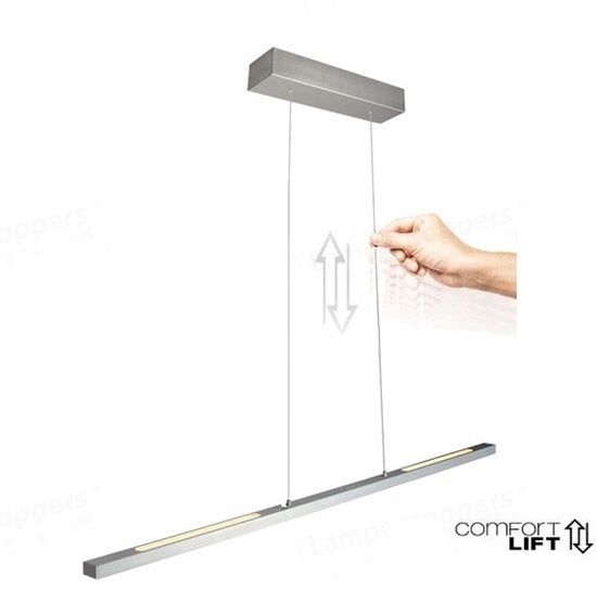 Steinhauer Pendelleuchte - Stahl - Metall - Designleuchte - LED