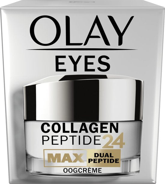Olay Kollagenpeptid 24 Max – Augencreme – Mit Kollagenpeptid und Niacinamid – Parfümfrei – 15 ml