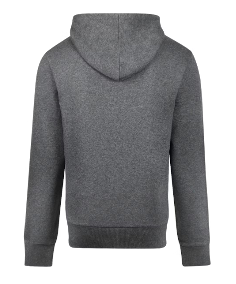 McGregor Men's Graphic Hoodie Dunkelgrau Melange - Größe L, 100% Baumwolle