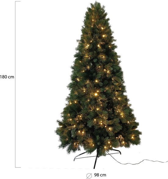 Wintervalley Trees - Künstlicher Weihnachtsbaum Joren - 98x180cm - Grün