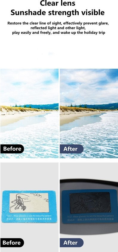 GarpexÂ¬Ã† Radsportbrille - Sportbrille - Polaroid-Sonnenbrille - Rennrad - Mountainbike - Motorrad - Transparent