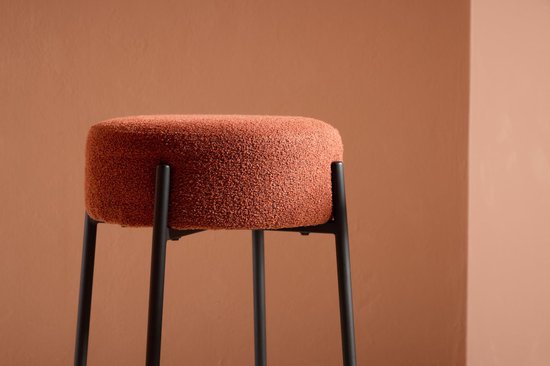Tucson Barhocker Bouclé rot