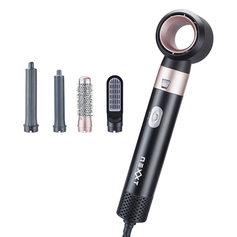 Nexxt Airstyler 5-in-1 – Föhnbürste – Drehkabel – Roségold