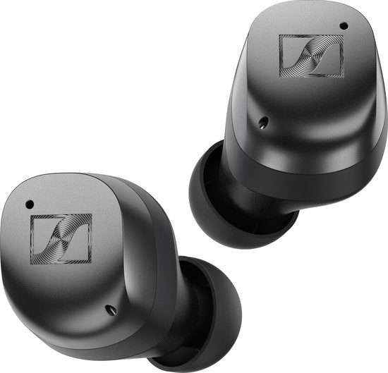 Sennheiser Momentum True Wireless 4 – Kabellose Ohrhörer mit Geräuschunterdrückung – 30 Stunden Akkulaufzeit – Schnellladefunktion – 6 Mikrofone – Graphite