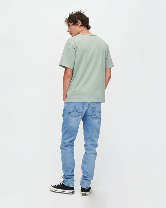 Kuyichi Jim Regular Slim – Hellblau – W32/L34