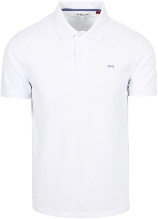 McGregor Piqué-Polo, weiß – Größe 3XL – Herren