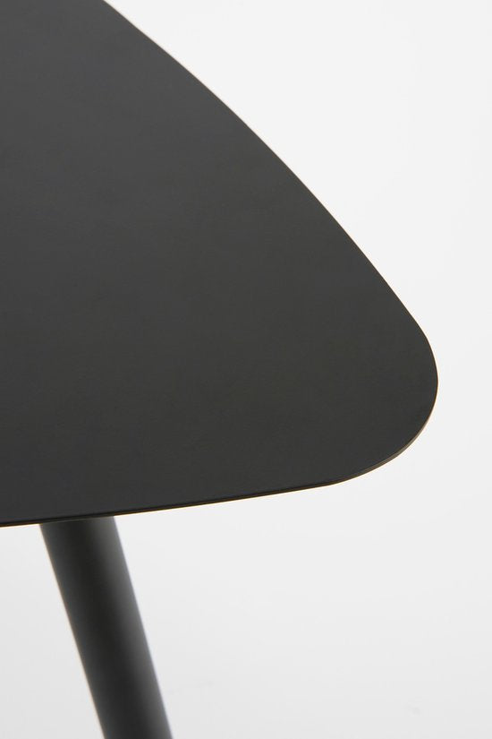 Mica Decorations Beistelltisch - 2er-Set - L80 x B60 x H47 cm - Metall - Schwarz