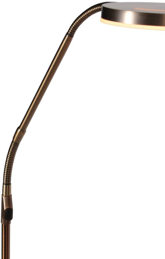 Steinhauer Exclusive – Stehlampe – Soleil2 – Bronze – Kunststoff und Metall – Designlampe – LED – 4389BR
