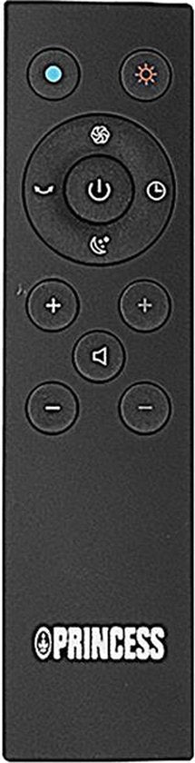 Princess Turmventilator 348700 – Intelligenter Heiz- und Kühl-Turm – 2-in-1-Design – App-gesteuert – Timer-Funktion – 102 cm – Schwarz
