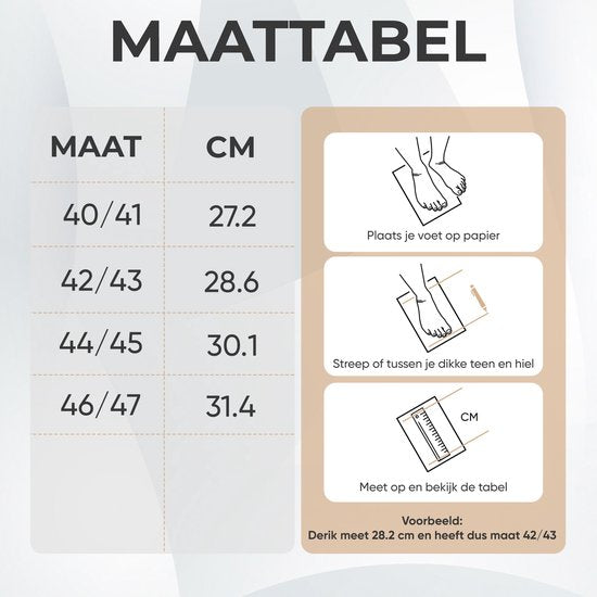 Hausschuhe Männer - Hausschuhe - Mokassins - Schwarz - Rutschfest - Größe 44/45 - Comfeet