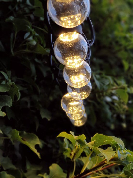 HappyLights Lichterkette Outdoor [Outdoor] Klar - 20 LEDs - 10m