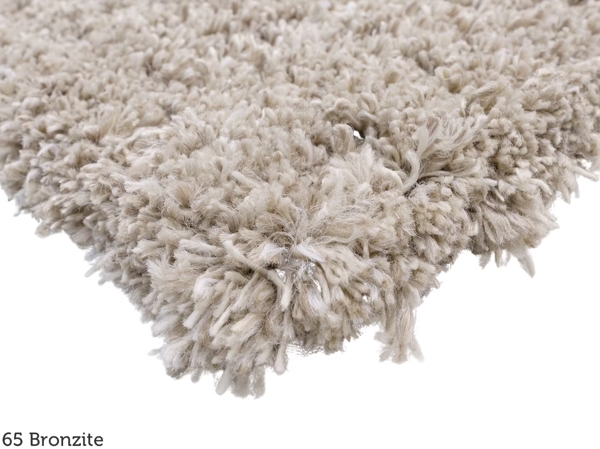 Flair Minerals Wolmix Teppich - Natur - 180x180 - Handgefertigt und langlebig