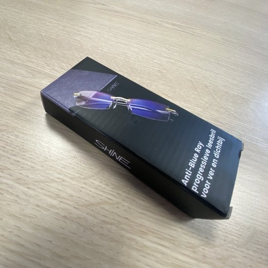 Shine Anti blauw Licht Computerbril 0.00 - Beeldschermbril Voor Dames en Heren - Incl Accessoires