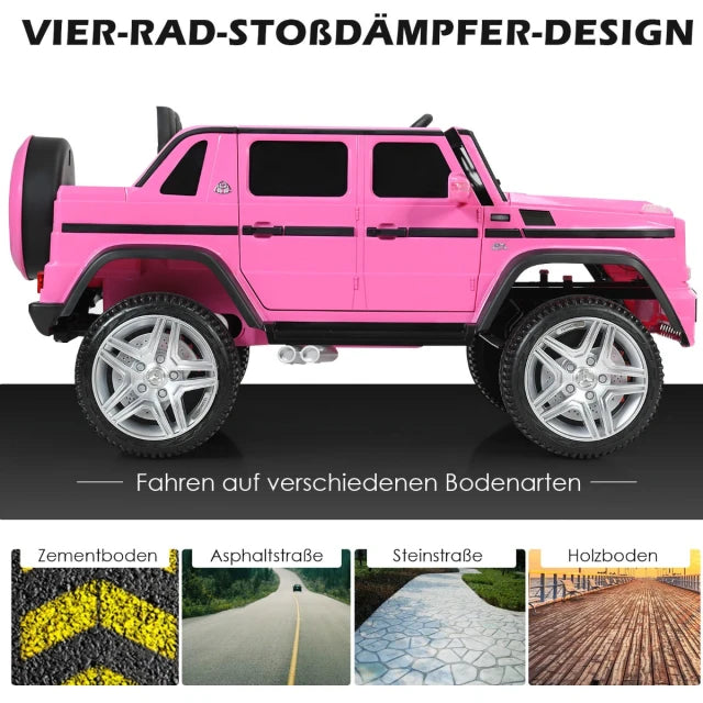 12V Lizenzierter Mercedes Benz Maybach G650-S Kinder Truck Jeep auf Batterie Elektrofahrzeug mit Fernsteuerung