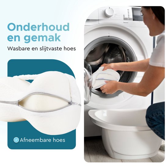 Urban State Orthopädisches Kniekissen - Ergonomisches Beinkissen - Haltungskorrektur - Seitenschläferkissen