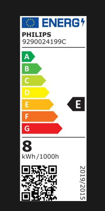 Philips LED-Glühfadenlampe G93 – E27 – 4,5 W – 25 W Ersatzleistung – dimmbar – rosa