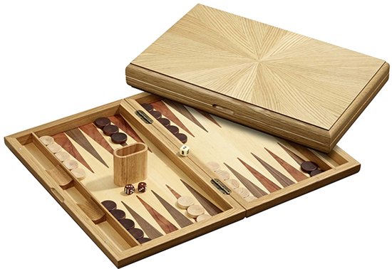 Philos Backgammon Milos groß, magnetisch, 49 x 30 cm