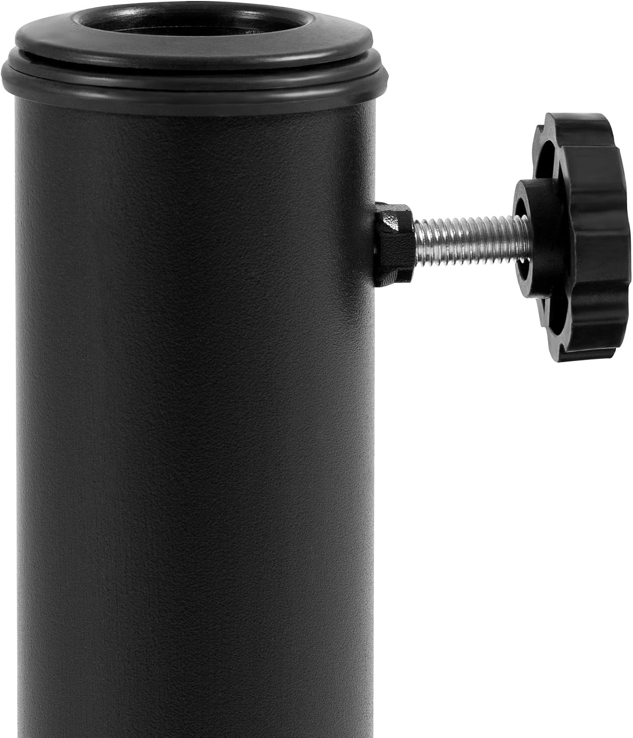 Yaheetech Sonnenschirmständer, rund – 10 kg – Ø 44,5 cm – für Sonnenschirmstangen 38/48 mm