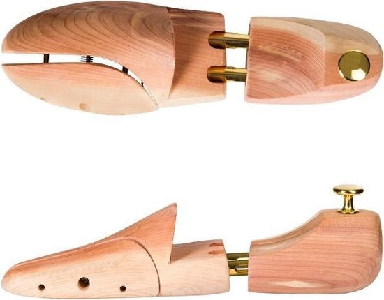 tectake - Luxus Schuhspanner Größe 42-43 Zedernholz - 402252