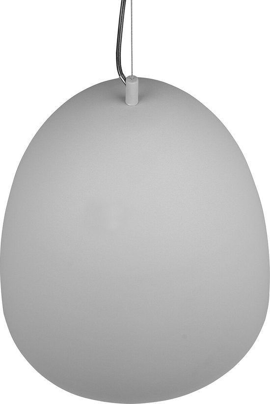 Reality – LED-Hängeleuchte – Hängeleuchte – E27-Fassung – 1-flammig – Rund – Grau – Aluminium