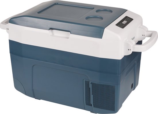 Tristar KB-7740 – Kühlbox 40 Liter – Kompressorkühlbox – 12-V-Autoladegerät, 230-V-Steckdose – Kühlt und friert
