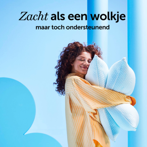 Cloudpillo Original Kopfkissen – Memory-Schaum – 50 x 70 cm
