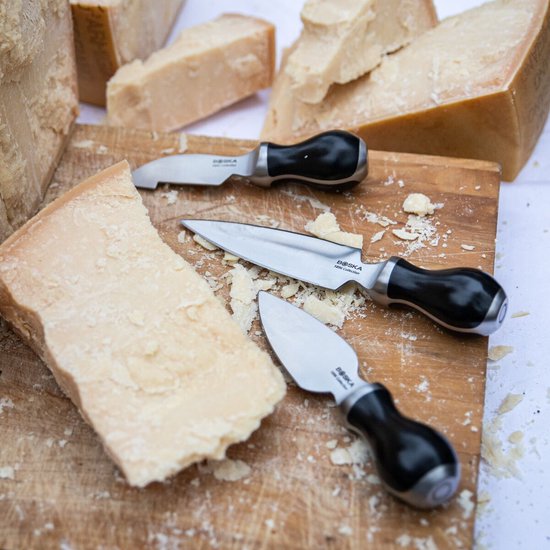 BOSKA Pro-Käsemesser – Für Hartkäse – Käsemesser – Parmesan-Set – Professionelles Käsebesteck – 14 cm