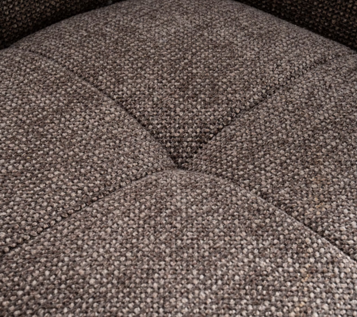 Criks Design Charly Esstisch-Drehstuhl | Braun | 63 x 63 x 52 cm