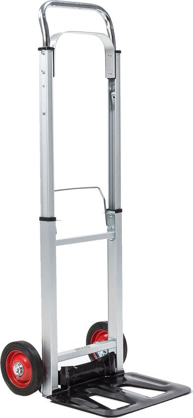 BRASQ Faltbarer Stahltrolley - 90 KG Kapazität - Transportwagen - Plattformwagen - Trolley