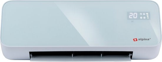 alpina Ventilatorkachel- 2-in-1 Elektrische Verwarming Wandmontage - Wandkachel 2000W - Verwarming en Koelen
