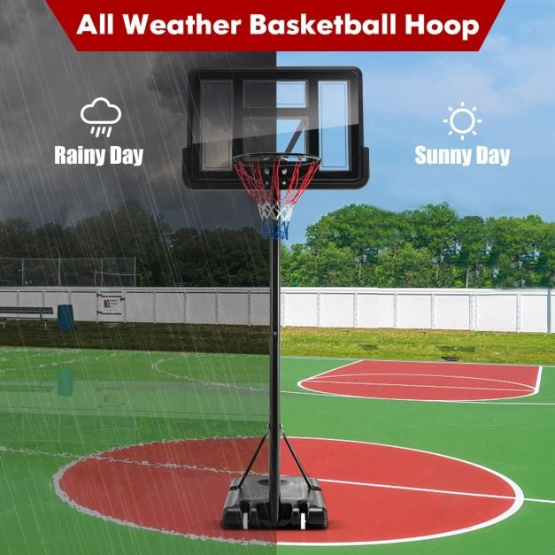 Coast Basketballständer - 130 - 305 cm - Höhenverstellbar