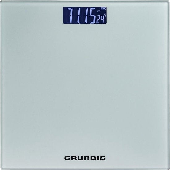 Grundig Waagen - Digitale Personenwaage - von 2 kg bis 180 kg - Grau