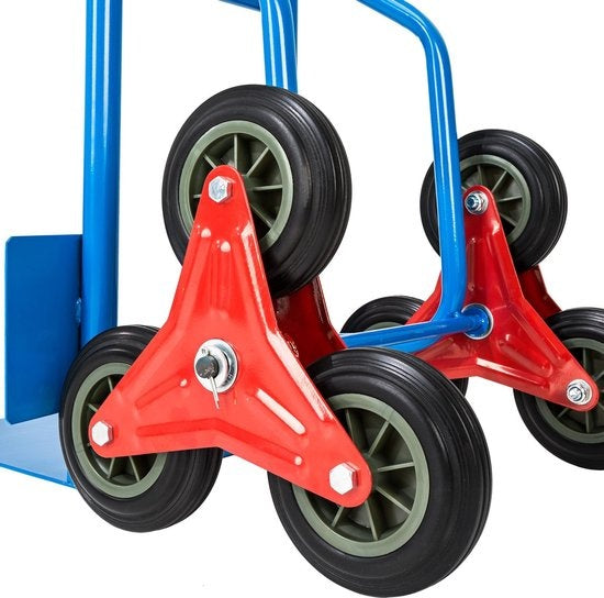tectake - Treppenwagen - blau - bis zu 100 kg - 402451