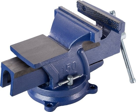 tectake - Schraubstock für Werkbank 165 mm drehbar - Art. Nr. 401125