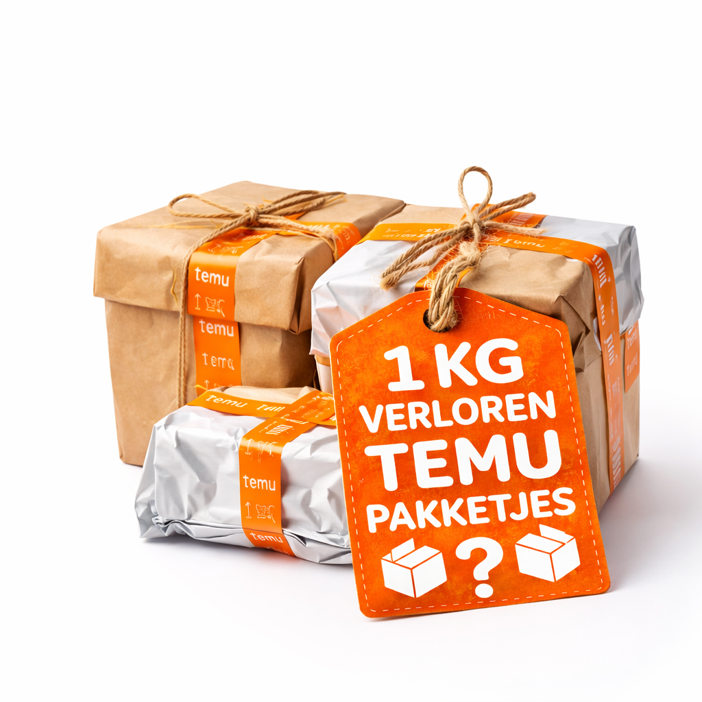 Temu Mystery Box - 1 Kilo - Ungeöffnete verlorene Temu Pakete - Mittel bis Groß