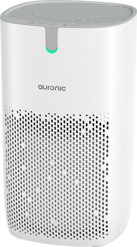 Auronic Luftreiniger Fresh Pro - Mit HEPA 13 Filter - 300 m³/h - 65 m² - Kohlefilter - 3 Stufen - Luftreiniger - Weiß